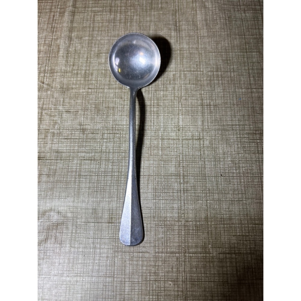 Vintage Germany‎ Aluminium Salt Condiment Spoon 5 Inch Small Metal Utility Spoon